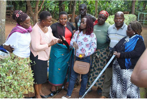  Rain Hose Demonstration at Drum Line Farm, Sagana, Kenya