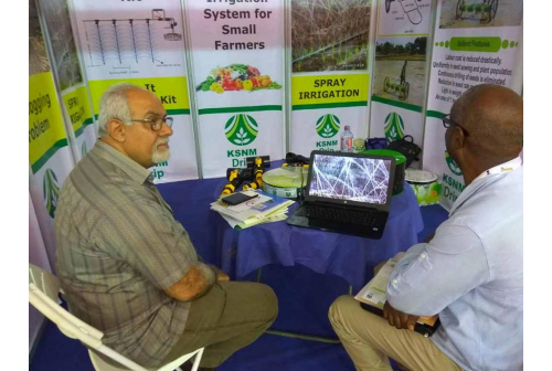 KSNM Drip @ Accra, Ghana, Trade Show.